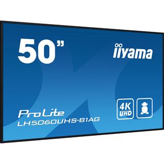 49.5" (125,7cm) iiyama ProLite LH5060UHS-B1AG schwarz 3840x2160