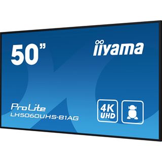 49.5" (125,7cm) iiyama ProLite LH5060UHS-B1AG schwarz 3840x2160