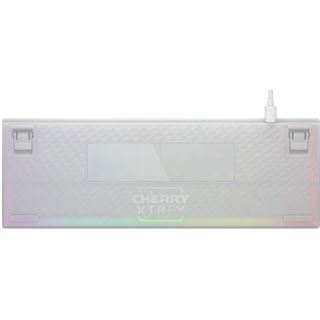 CHERRY Xtrfy K5V2 Compact USB Deutsch weiß (kabelgebunden)