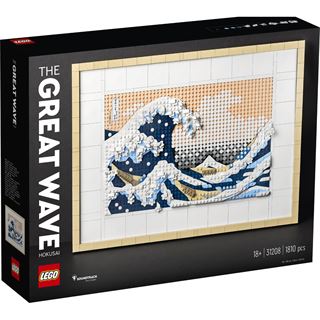LEGO ART 31208 Hokusai  Große Welle, Japanische Wanddeko,