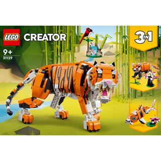 LEGO Creator 3in1 31129 Majest&auml;tischer Tiger, Tierfiguren-Set