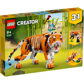 LEGO Creator 3in1 31129 Majest&auml;tischer Tiger, Tierfiguren-Set