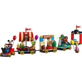 LEGO Disney 43212 Disney Geburtstagszug Set, Serie zum 100. Geburtstag