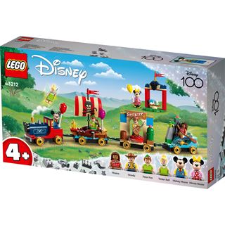LEGO Disney 43212 Disney Geburtstagszug Set, Serie zum 100. Geburtstag