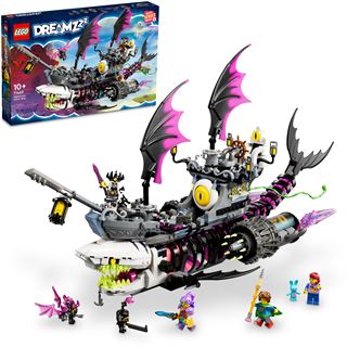 LEGO DREAMZzz 71469 Albtraum-Haischiff, baue das 2in1