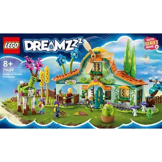 LEGO DREAMZzz 71459 Stall der Traumwesen, Fantasie-Stall-Spielzeug
