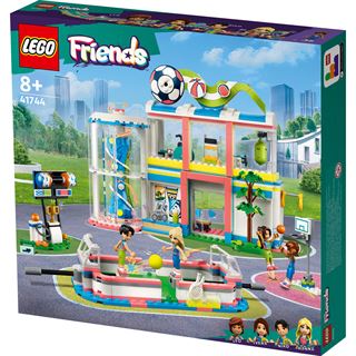 LEGO Friends 41744 Sportzentrum Bau-Spielzeug mit Fußballspielen