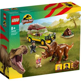 LEGO Jurassic Park 76959 Triceratops-Forschung, Dinosaurier Spielzeug