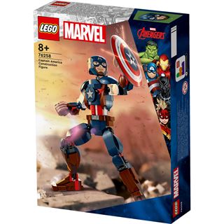LEGO Marvel 76258 Captain America Baufigur aus Avengers, Spielzeug