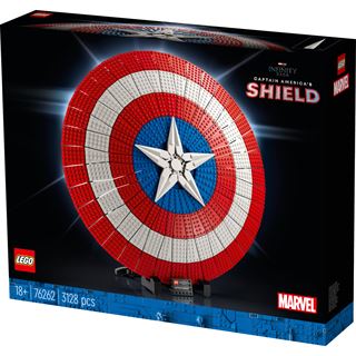 LEGO Marvel 76262 Captain Americas Schild, Avengers Modellbausatz