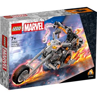 LEGO Marvel 76245 Ghost Rider mit Mech & Bike, Superhelden Set