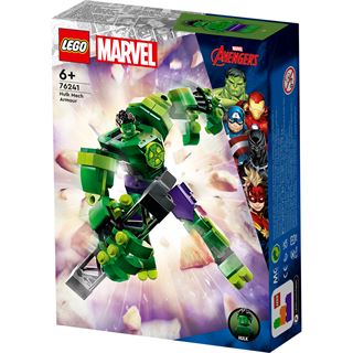 LEGO Marvel 76241 Hulk Mech Set, Avengers-Spielzeug Action-Figur