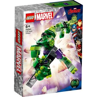 LEGO Marvel 76241 Hulk Mech Set, Avengers-Spielzeug Action-Figur