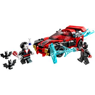 LEGO Marvel 76244 Miles Morales vs. Morbius, Spider-Man Spielzeugauto
