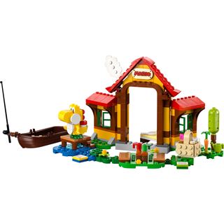 LEGO Super Mario 71422 Picknick bei Mario  Erweiterungsset mit Yoshi