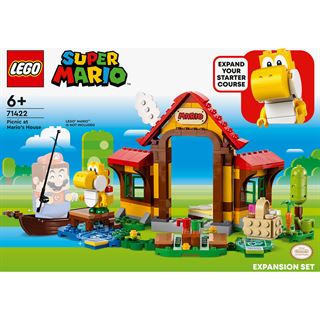 LEGO Super Mario 71422 Picknick bei Mario  Erweiterungsset mit Yoshi