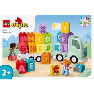 LEGO DUPLO 10421 ABC-Lastwagen, Lernspielzeug mit LKW-Spielzeug