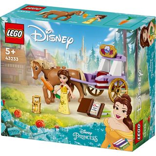 LEGO Disney Princess 43233 Belles Pferdekutsche, Pferde-Spielzeug