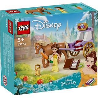 LEGO Disney Princess 43233 Belles Pferdekutsche, Pferde-Spielzeug