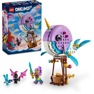 LEGO DREAMZzz 71472 Izzies Narwal-Heißluftballon,
