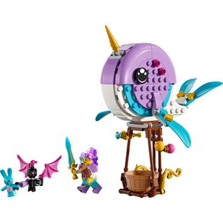 LEGO DREAMZzz 71472 Izzies Narwal-Heißluftballon,