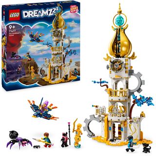 LEGO DREAMZzz 71477 Turm des Sandmanns, Schloss-Spielzeug mit