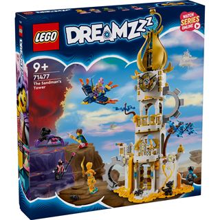 LEGO DREAMZzz 71477 Turm des Sandmanns, Schloss-Spielzeug mit