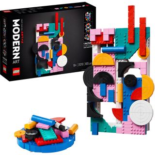 LEGO ART 31210 Moderne Kunst Set, Wandbild zum Bauen für