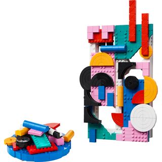 LEGO ART 31210 Moderne Kunst Set, Wandbild zum Bauen für