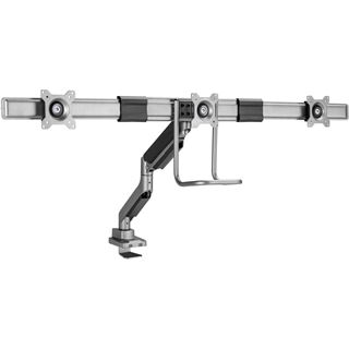 Equip Tischhalterung 17"-27"/ 3TFT je 6kg 360° gr