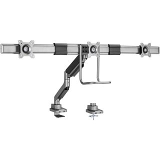 Equip Tischhalterung 17"-27"/ 3TFT je 6kg 360° gr