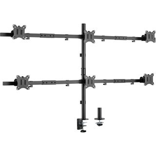 Equip Tischhalterung 17"-32"/ 6TFT je 7kg 360° sw