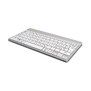 R-Go Tastatur Compact Break ND-Layout Bluetooth weiß