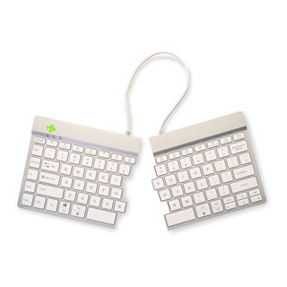 R-Go Tastatur Split Break US-Layout Bluetooth weiß