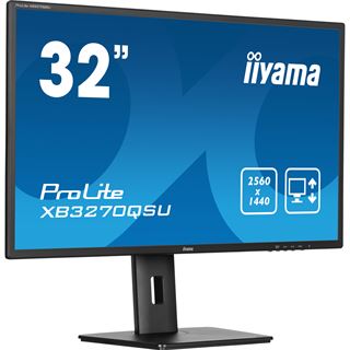 31,5" (80,01cm) iiyama ProLite XB3270QSU-B1 schwarz 2560x1440