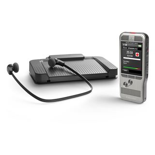PHILIPS Pocket Memo Diktier- & Transkriptions-Set