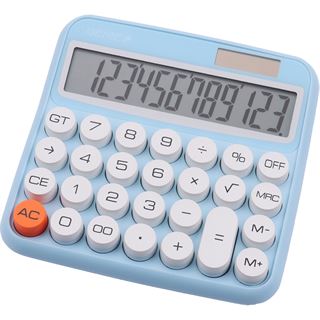 Genie Tischrechner 612B blau