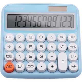 Genie Tischrechner 612B blau