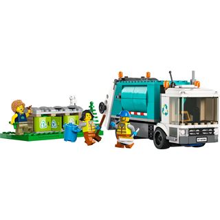 LEGO City 60386 Müllabfuhr, Müllwagen Spielzeug für