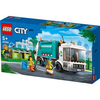 LEGO City 60386 Müllabfuhr, Müllwagen Spielzeug für