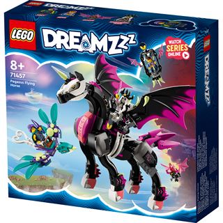 LEGO DREAMZzz 71457 Pegasus Set, baue ein Pferde-Spielzeug auf 2 Arten