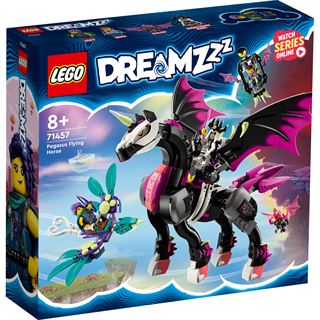 LEGO DREAMZzz 71457 Pegasus Set, baue ein Pferde-Spielzeug auf 2 Arten
