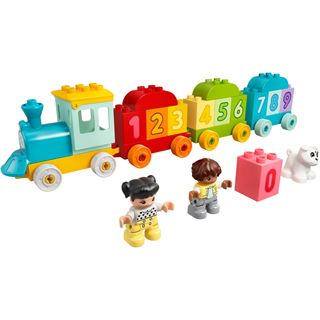 LEGO DUPLO 10954 Zahlenzug - Zählen lernen, Baby Spielzeug, Zug