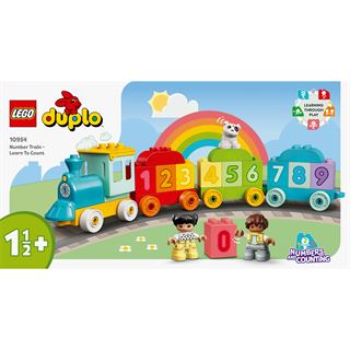LEGO DUPLO 10954 Zahlenzug - Zählen lernen, Baby Spielzeug, Zug