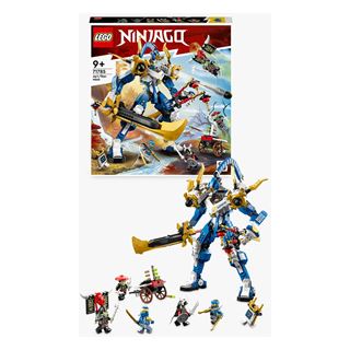 LEGO NINJAGO 71785 Jays Titan-Mech, Ninja Spielzeug für Jungen