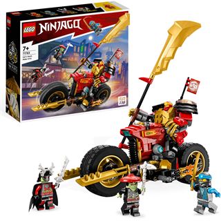 LEGO NINJAGO 71783 Kais Mech-Bike EVO, Ninja Motorrad Spielzeug