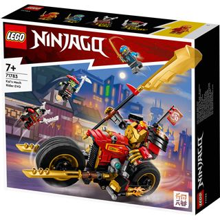 LEGO NINJAGO 71783 Kais Mech-Bike EVO, Ninja Motorrad Spielzeug