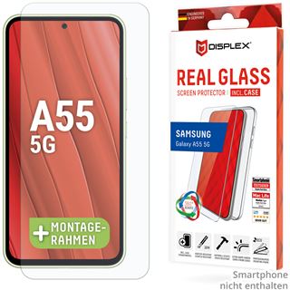 E.V.I DISPLEX REAL GLASS f&uuml;r SAMSUNG GALAXY A55 5G