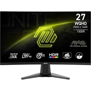 27" (68,58cm) MSI MAG 27CQ6FDE schwarz 2560x1440 1xDisplayPort