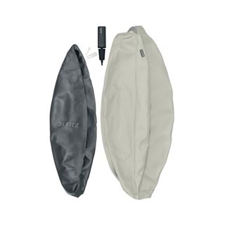 LEITZ Ergo Active Sitzball hellgrau 65cm,Anti-Wegroll-Design